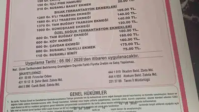 Samsun’da sofraların vazgeçilmezi zamlandı: İşte yeni ekmek fiyatları