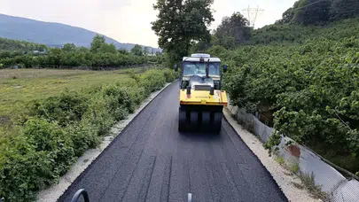 Düzce’de köy yolları modern standartlara kavuşuyor: Sarıçökek’te asfalt mesaisi bitti