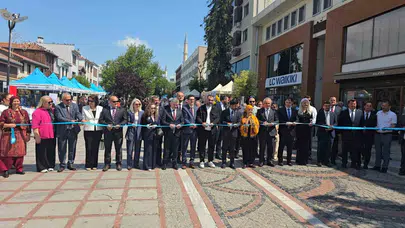 Edirne'de sanat rüzgarı: Bir yılın emeği Saraçlar'da hayat buldu