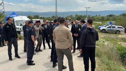 Kelkit Çayı’nda umutlu bekleyiş: 6 gündür süren arama çalışmalarında su seviyesi düşürüldü