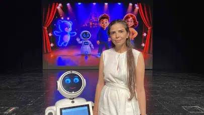 Sahne perdeleri dijital dünyaya açılıyor: Robot oyuncular çocuklarla buluşmaya hazırlanıyor