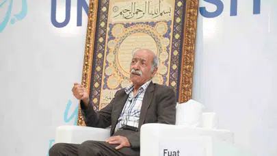 Sanatın yaşayan efsanesi BTÜ kürsüsünde: "İlim ve sanatın temelinde ölçü vardır"