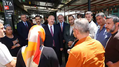 Adıyaman’da saha mesaisi: Vali Küçük esnafın kapısını çaldı, dertleri yerinde dinledi