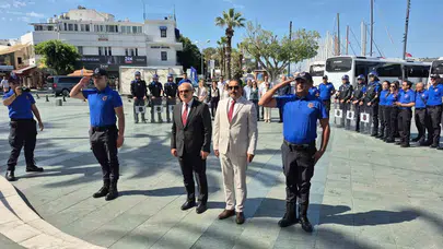 Bodrum’da fedakar personele vefa günü: Adalet teşkilatı meydanda buluştu