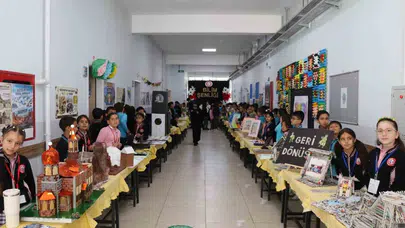 Küçük mucitler tarihe ışık tuttu: Oltu'da bilim ve geçmiş aynı sahnede buluştu