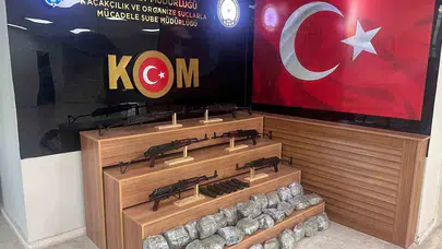 Şanlıurfa’da suç örgütlerine ağır darbe: Cephanelik gibi evden 2 tutuklama çıktı