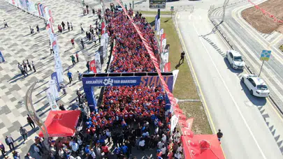 Tarihi Arslantepe’de dev buluşma: Malatya’nın yeniden dirilişine 2 bin sporcu eşlik etti