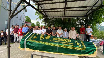Samsun'daki acı veda: Elektrik faciasında hayatını kaybeden Mustafa İnanç toprağa verildi