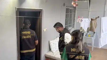 Osmaniye’de zehir tacirlerine geçit yok: 11 adrese şafak baskını