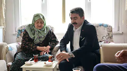 Başkan Yılmaz’ın ev ziyaretleri: Yıldırım’da vefa mesaisi