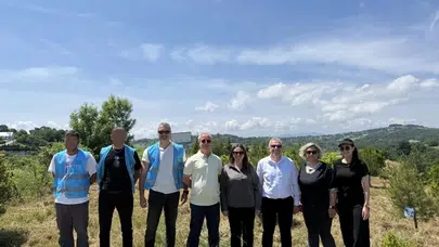 Sadece görev başında değil doğada da iz bırakıyorlar: Sinoplu infaz koruma memurlarından anlamlı hareket
