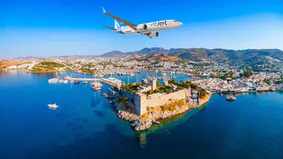Bodrum tatili hayali kuranlara AJet’ten dev fırsat: 6 noktadan uçuşlarda yüzde 25 indirim başladı