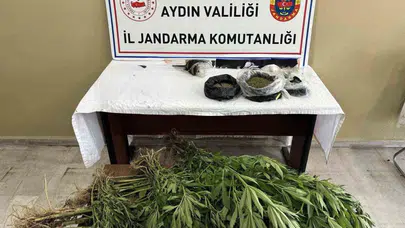 Efeler'de zehir tacirine jandarma darbesi: Evinden cephanelik çıktı