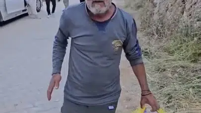 Doğa sevgisi lafta kalmadı: Piknikçilerin bıraktığı pisliği tek başına temizledi