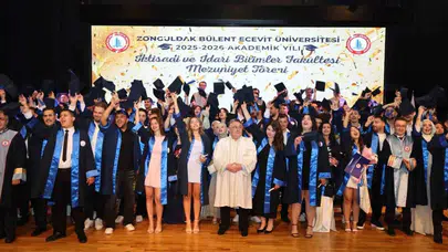 Diplomalarını aldılar, yarınlara söz verdiler: BEUN’da unutulmaz mezuniyet töreni