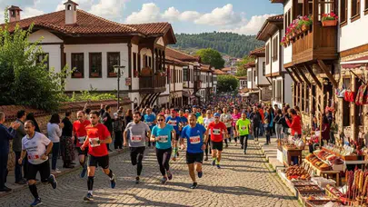 Tarihi sokaklarda adrenalin dolu maraton: Safranbolu dünya sporcularını ağırlamaya hazırlanıyor