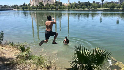 Adana’da serinleme arayışı tehlikeli noktalara yöneldi