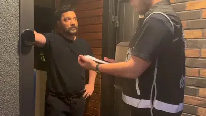 Oğuzhan Uğur’un gözaltına alındığı anların görüntüleri yayınlandı
