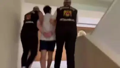 Deniz Göktaş emniyete böyle götürüldü