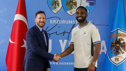 Erzurumspor FK, Gyrano Kerk ile üç yıllık sözleşme imzaladı