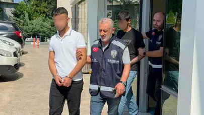 Samsun'da kırtasiyeye yapılan saldırıda iki kişi tutuklandı