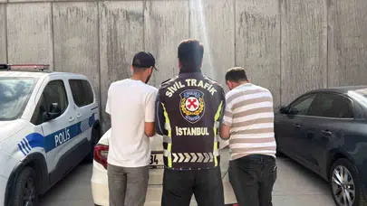 Esenyurt'ta takip skandalı: saldırı amacıyla başka aracı izleyen kişilere ceza kesildi