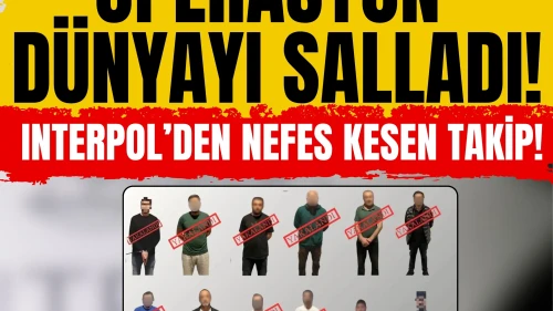 Kırmızı bültenli firarilere geçit yok: Dev operasyonla yakalandılar!