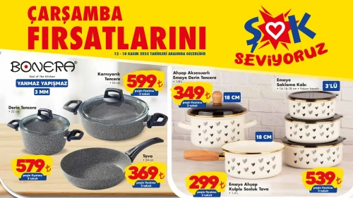 Şok 12-18 Kasım 2025 Aktüel Ürünler Kataloğu: Kışa Hazırlıkta Kaçırılmayacak Fırsatlar