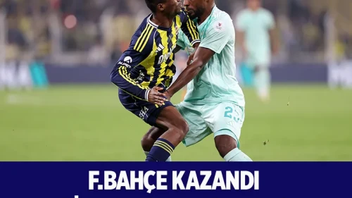 Kayserispor'u 4 golle yenen Fenerbahçe 3 puanı cebine koydu
