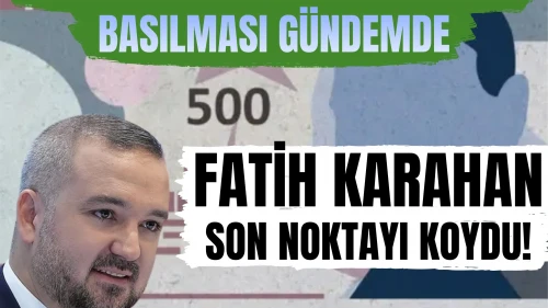 Karahan’dan yüksek kupürlü banknot sorusuna yanıt: 'Mevcut düzenden memnunuz'