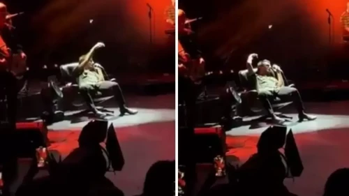 Sahnede uyuyakaldı sandılar! Teoman’ın sıradışı konseri olay yarattı