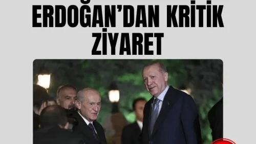 Siyasi gündemi hareketlendiren ziyaret: Erdoğan, Bahçeli ile ne konuştu?
