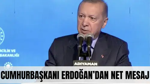 Cumhurbaşkanı Erdoğan’dan Adıyaman’da net mesaj: 'Yargıyı siyasallaştırmanın kimseye faydası yok'