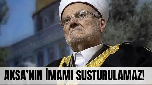 İşgalci İsrail'in Kudüs'te zulmü devam ediyor...Şeyh Sabri yargılanıyor!