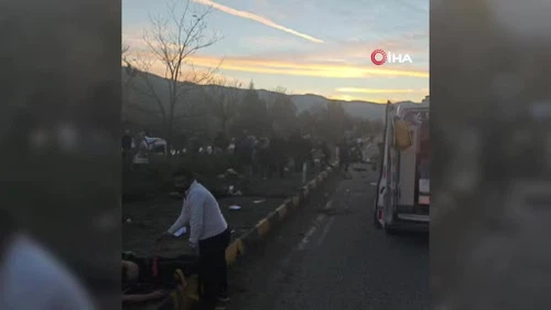 Mantar toplama dönüşü feci kaza: 2 ölü, 7 yaralı