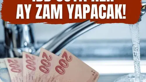 İstanbul’da suya her ay zam kararı yeni yılda da devam edecek