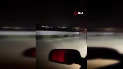 Seyir hâlindeki tır bir anda alev aldı: Yolda panik anları