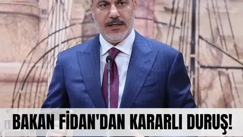 Bakan Fidan'dan kararlı duruş: 'İki devletli çözüm bölgesel barışın anahtarıdır'