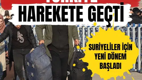 Türkiye harekete geçti! Suriyeliler için 3 aşamalı geri dönüş planı