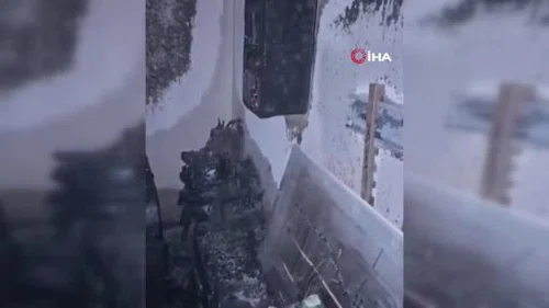 Beypazarı’nda alevler yükseldi: Ev kullanılamaz hale geldi!