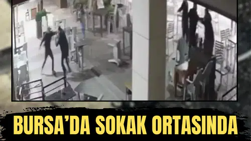 Bursa’da sokak ortasında palalı dehşet!