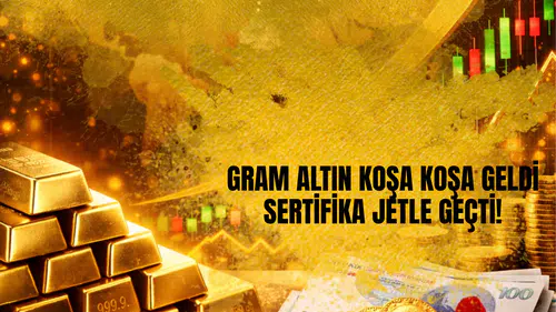 Borsası yüzde 45 fark attı... Gram altın koşa koşa geldi, sertifika jetle geçti!