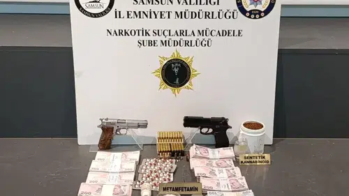 Eş zamanlı baskınlar! Samsun’da uyuşturucu şebekesine darbe
