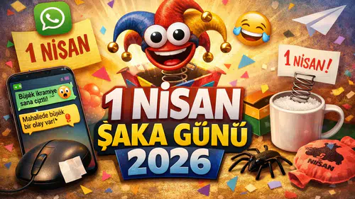 1 NİSAN 2026 ŞAKA MESAJLARI! WhatsApp ve SMS için kısa troll mesajlar nasıl yazılır?