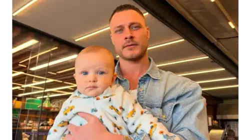 Kuruluş Osman’ın yıldızı Burak Çelik’ten iç ısıtan baba-oğul pozu