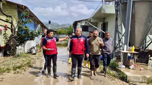 Hatay'da sular çekildi, çiftçinin yaralarını sarma mesaisi başladı: Bakanlık ekipleri sahada