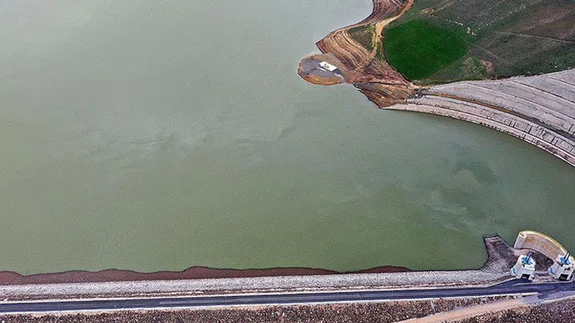 Muş'ta etkili olan yağışlar barajlara "can suyu" oldu