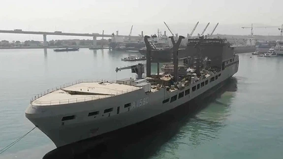 Denizde İkmal Muharebe Destek Gemisi İNŞASI TÜM HIZIYLA SÜRÜYOR