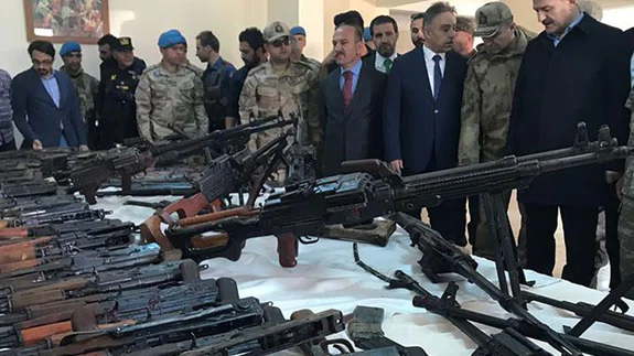 "İkiyaka Dağları Ve Düztepe'de En Büyük PKK Cephaneliği Ele Geçirildi"