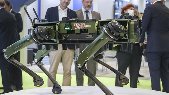 Robot köpek 'Ghost Robotics Vision 60', Volt Teknoloji iş birliğiyle Türkiye'de